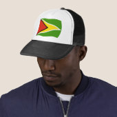 Guyanese vlag hoed trucker pet (In situ)