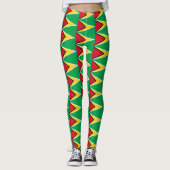 Guyanese vlag leggings (Voorkant)