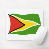 Guyanese Vlag Muismat (Met muis)