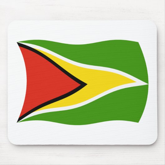Guyanese Vlag Muismat (Voorkant)