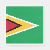 Guyanese vlag servet (Voorkant)