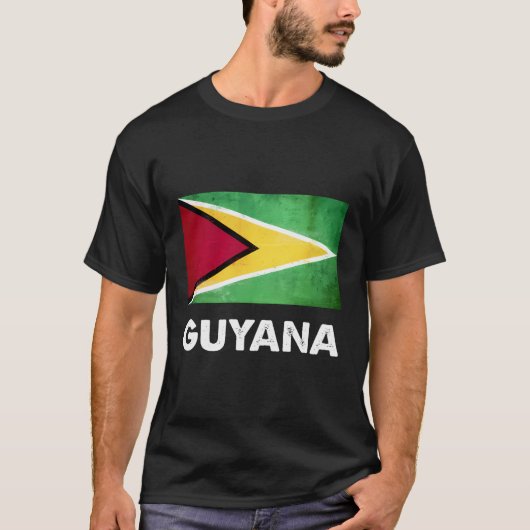 Guyanese vlag t-shirt (Voorkant)