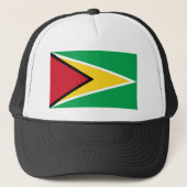 Guyanese vlag trucker pet (Voorkant)