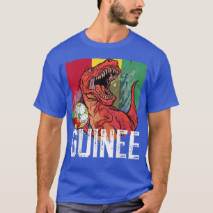 Guyanese Voetbal T Re Dinosaur Guinee T-shirt