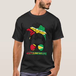 Guyaneselife Guyana Guyanese vlag T-shirt