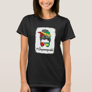 Guyanesepride Guyana Guyanese vlag T-shirt