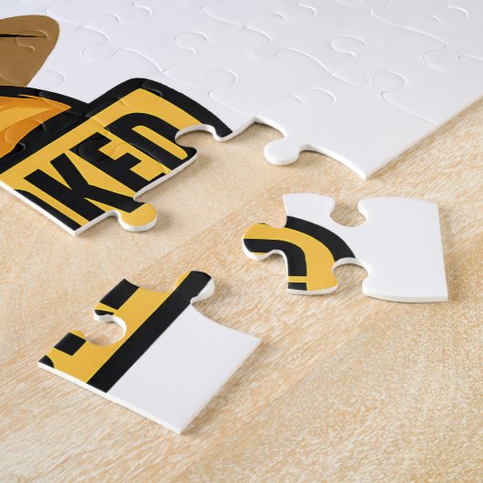 Guys Am I Cooked? Funny Cat Meme Panic Reaction Legpuzzel (Zijkant)