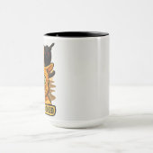 Guys Am I Cooked? Funny Cat Meme Panic Reaction Mok (Midden)