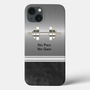 Guys Fitness Theme iPhone 13 Hoesje