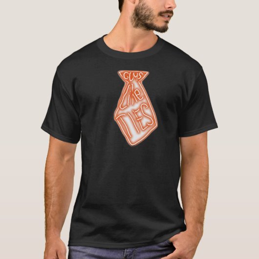 Guys Like Ties T-shirt (Voorkant)