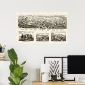 Guysville, OH Panoramic Map - 1875 Poster (Thuiskantoor)