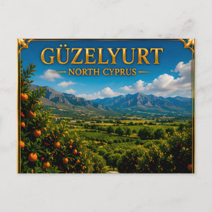 Guzelyurt Noord-Cyprus Groene Vallei Reis Herinner Briefkaart