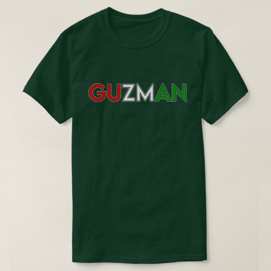 GUZMAN 01 - mannen T-Shirt (Design voorkant)