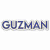 GUZMAN 02-6-INCH STICKER (Voorkant)