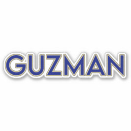 GUZMAN 02-6-INCH STICKER