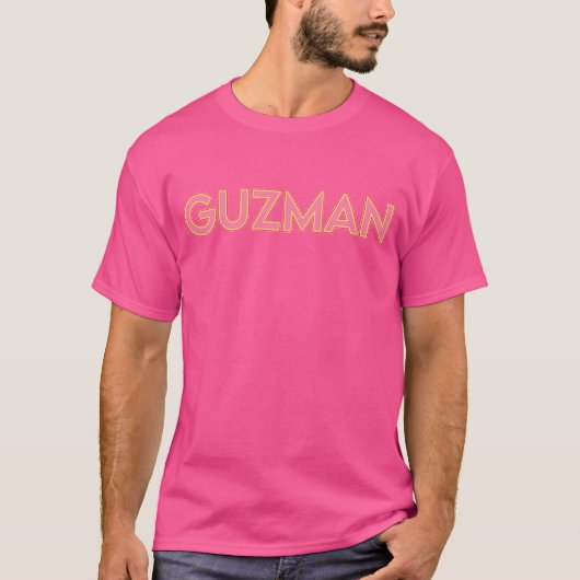 GUZMAN 03 - mannen T-shirt (Voorkant)