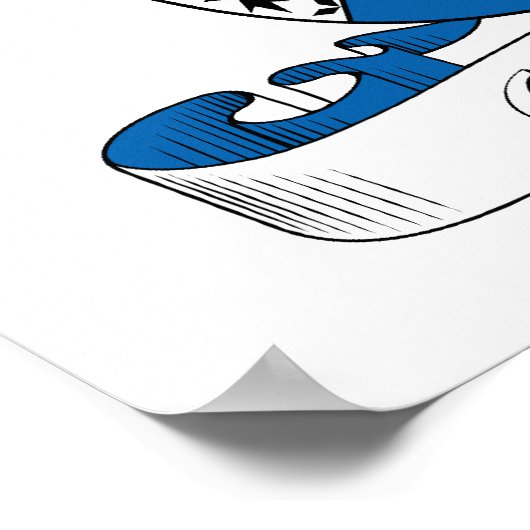 Guzman Family Crest Poster (Hoek)