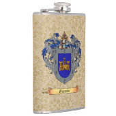 Guzman Surname Shield of Arms Heupfles (Rechts)