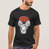 Guzzi-Logo en -motor T-shirt (Voorkant)