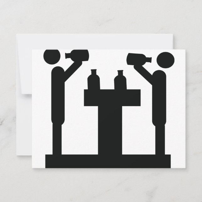 guzzle cultuur bierpictogram (Voorkant)