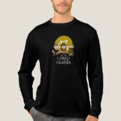 GV lange mouw Tri-Blend Shirt (Voorkant volledig)