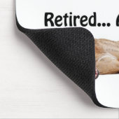 GVV Greyhound in ruste en liefhebbend Muismat (Hoek)