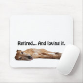 GVV Greyhound in ruste en liefhebbend Muismat (Met muis)