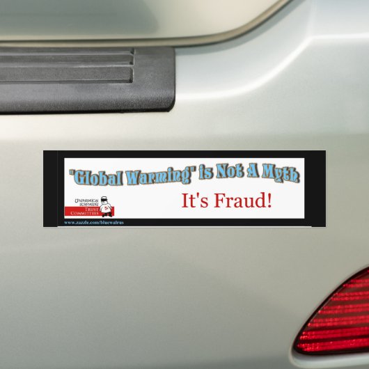 *GW is Fraud_Bumpersticker Bumpersticker (Op auto)
