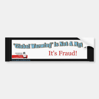 *GW is Fraud_Bumpersticker Bumpersticker