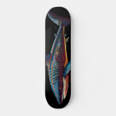 GW Shark - Aboriginal stijl - Skateboard Deck (Voorkant)