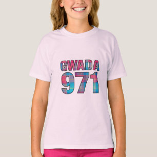Gwada 971 - Guadelupaarse trots T-shirt