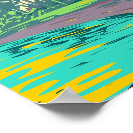 Gwaii Haanas National Park Canada Travel Poster (Hoek)