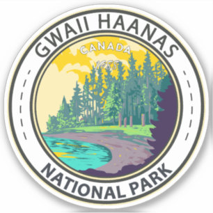 Gwaii Haanas National Park Canada Travel  Sticker