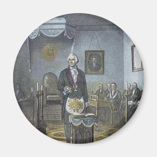 GWAlexandriaLodgePC1 Magneet (Voorkant)