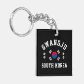 Gwangju South Korea Sleutelhanger (Voorkant Links)
