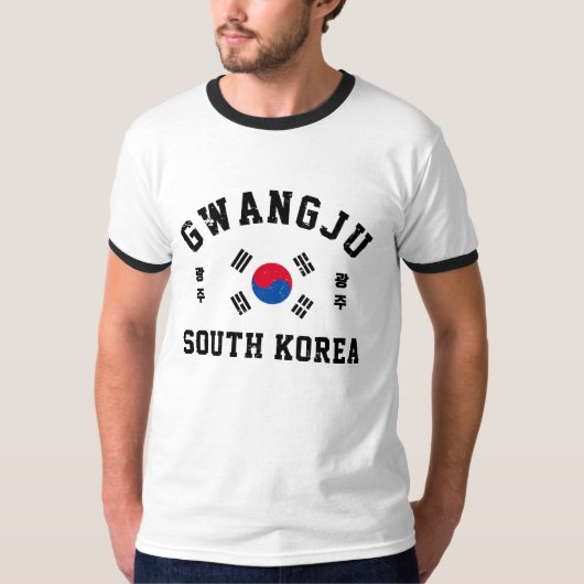 Gwangju Zuid-Korea T-shirt (Voorkant)