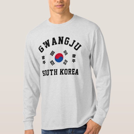 Gwangju Zuid-Korea T-shirt (Voorkant)