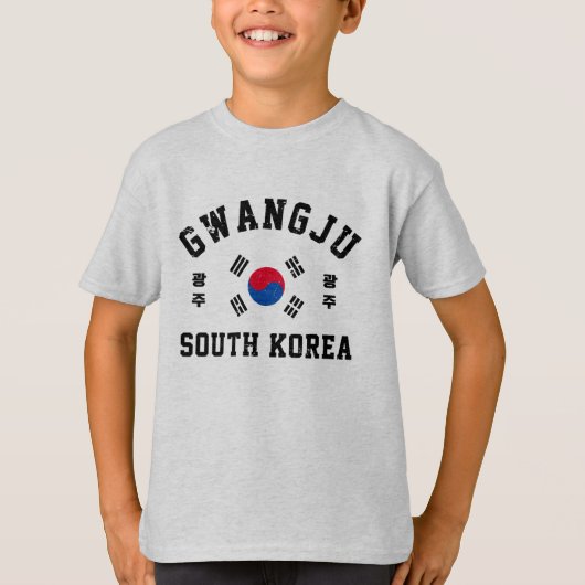 Gwangju Zuid-Korea T-shirt (Voorkant)