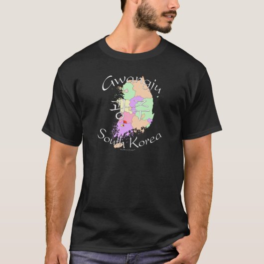 Gwangju Zuid-Korea T-shirt (Voorkant)