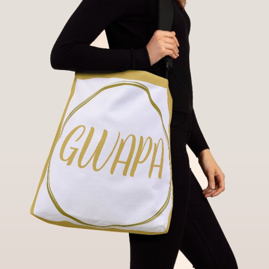 Gwapa_goud_ Crossbody Tas (Dichtbij)