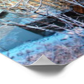 GWB die Fort Lee NJ en Manhattan NYPlus verbindt Poster (Hoek)