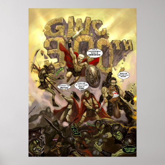 GWC 300th Artwork Poster (Voorkant)