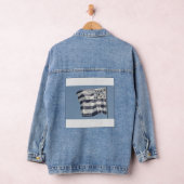Gwen Ha Du, Bretonse vlag Denim Jacket (Hangar)