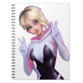 Gwen spin vrouwen NOTITIEBOEK (Voorkant)