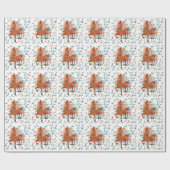 Gwenhwyer Lights Holiday Wrapping Paper Cadeaupapier (Vlak)