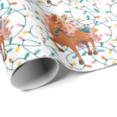 Gwenhwyer Lights Holiday Wrapping Paper Cadeaupapier (Rol Hoek)