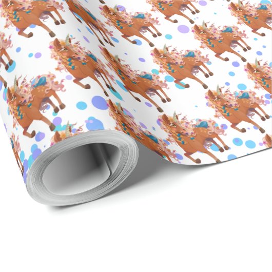 Gwenhwyer Party Wrapping Paper Cadeaupapier (Rol Hoek)