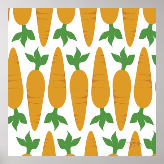 Gwennie the Bun: Wortelen Poster (Voorkant)