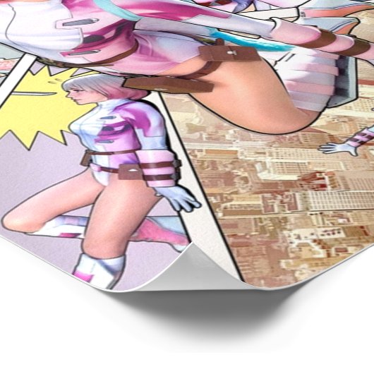 Gwenpool PATLOIKA-samenwerking Poster (Hoek)