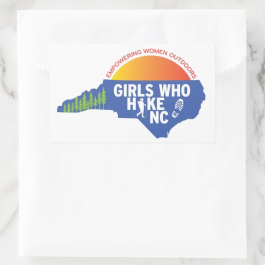 GWHNC Retro vierkant sticker (Tas)